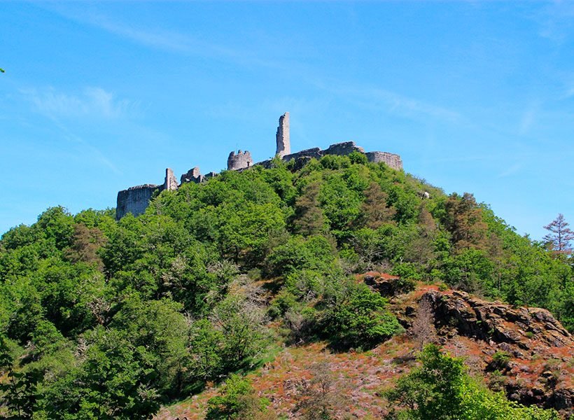 Ruines du château de Ventadour - Corrèze